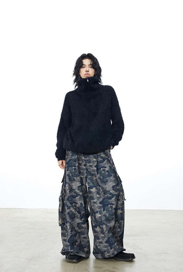 Health Wellness And Lifestyle - Fur Collar Pullovers Anime Rabbit Mens