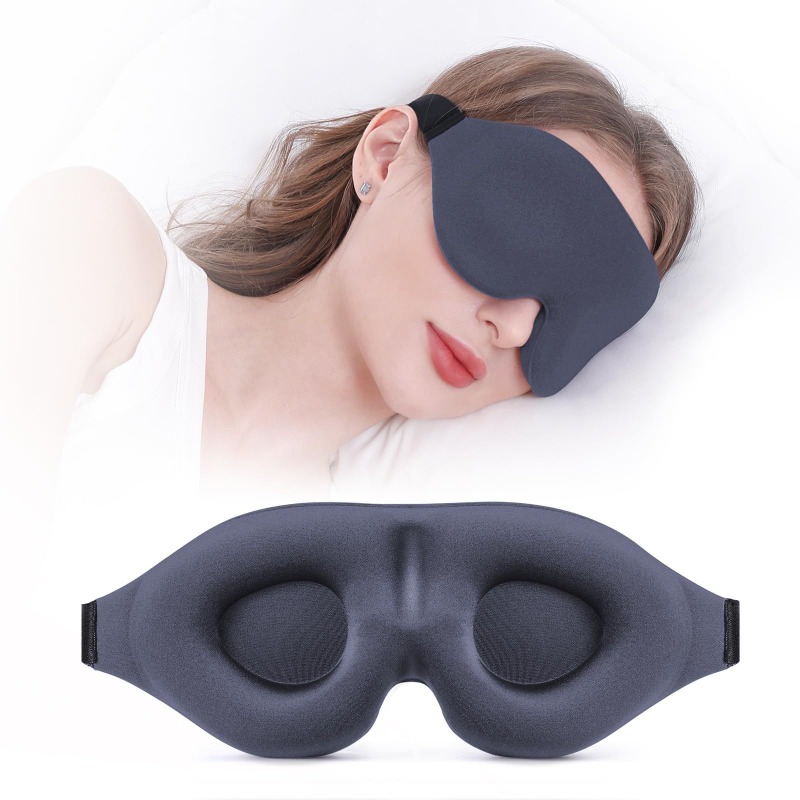 Sleep Eye Mask 3D - 1pc 3D Contoured Sleep Mask Light