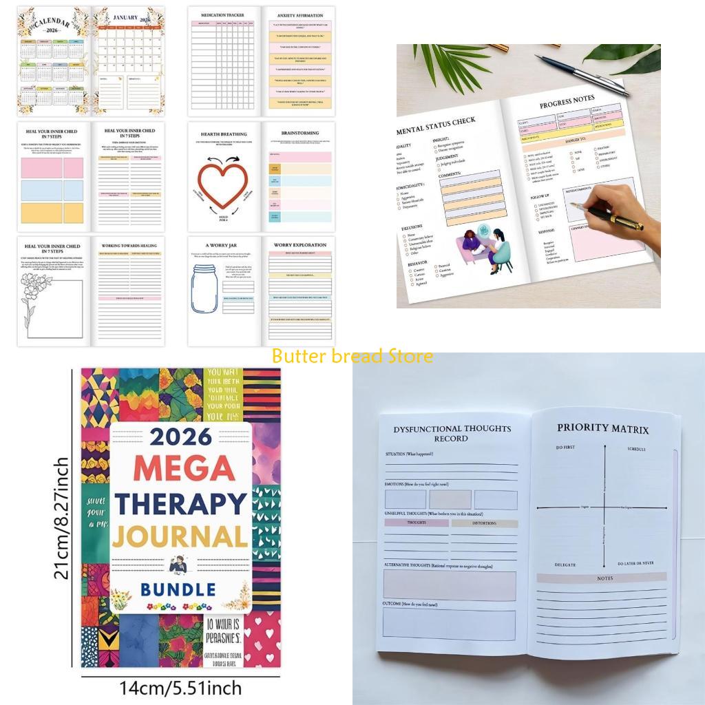 Health Wellness Journal - W89C Therapeutic Activity Writing Journal Monthly