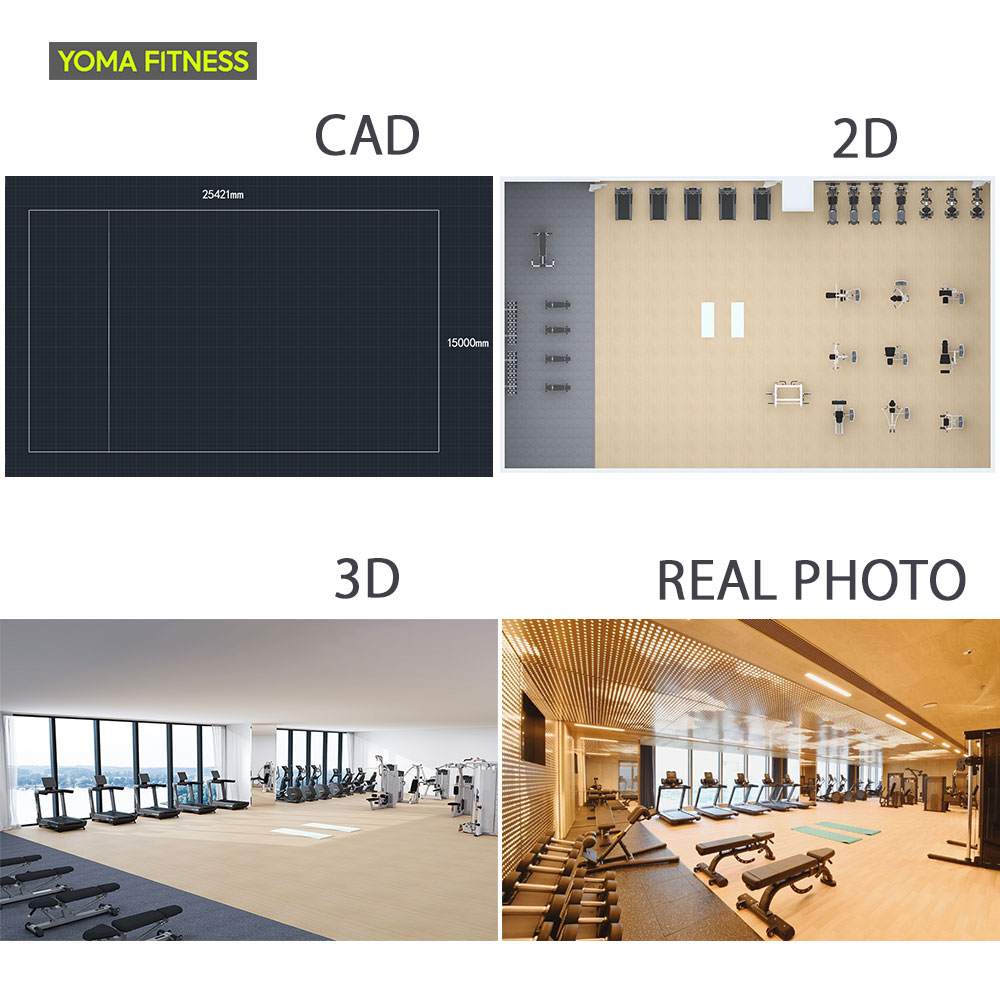 Health Wellness Club - Guangzhou Strength Training Equipment Sets Commercial