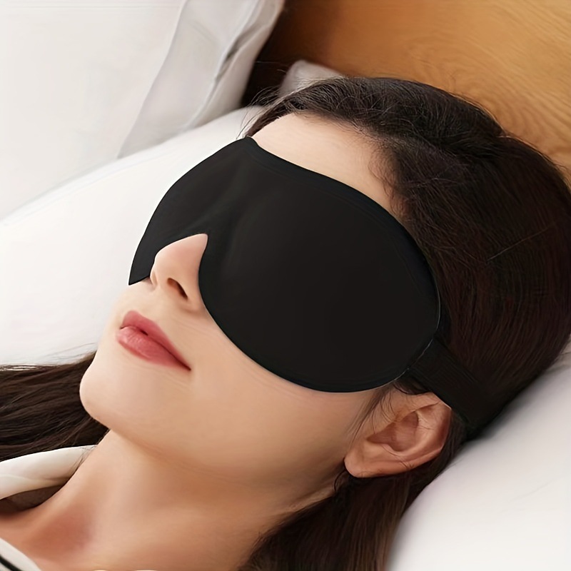Sleep Eye Mask 3D - 1/2Pcs [No Nasal Wings] Travel Sleep