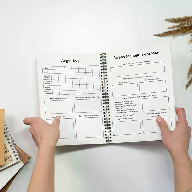 Health Wellness Journal - Mental Health Journal ,Mental Health Planner,Wellness