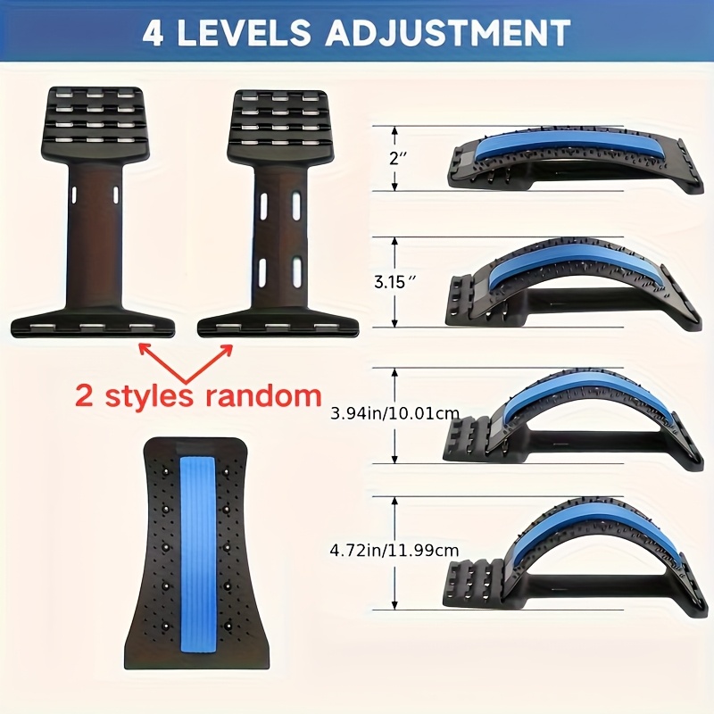 3-Level Back Stretcher Posture - Health Wellness And Fitness review and price
