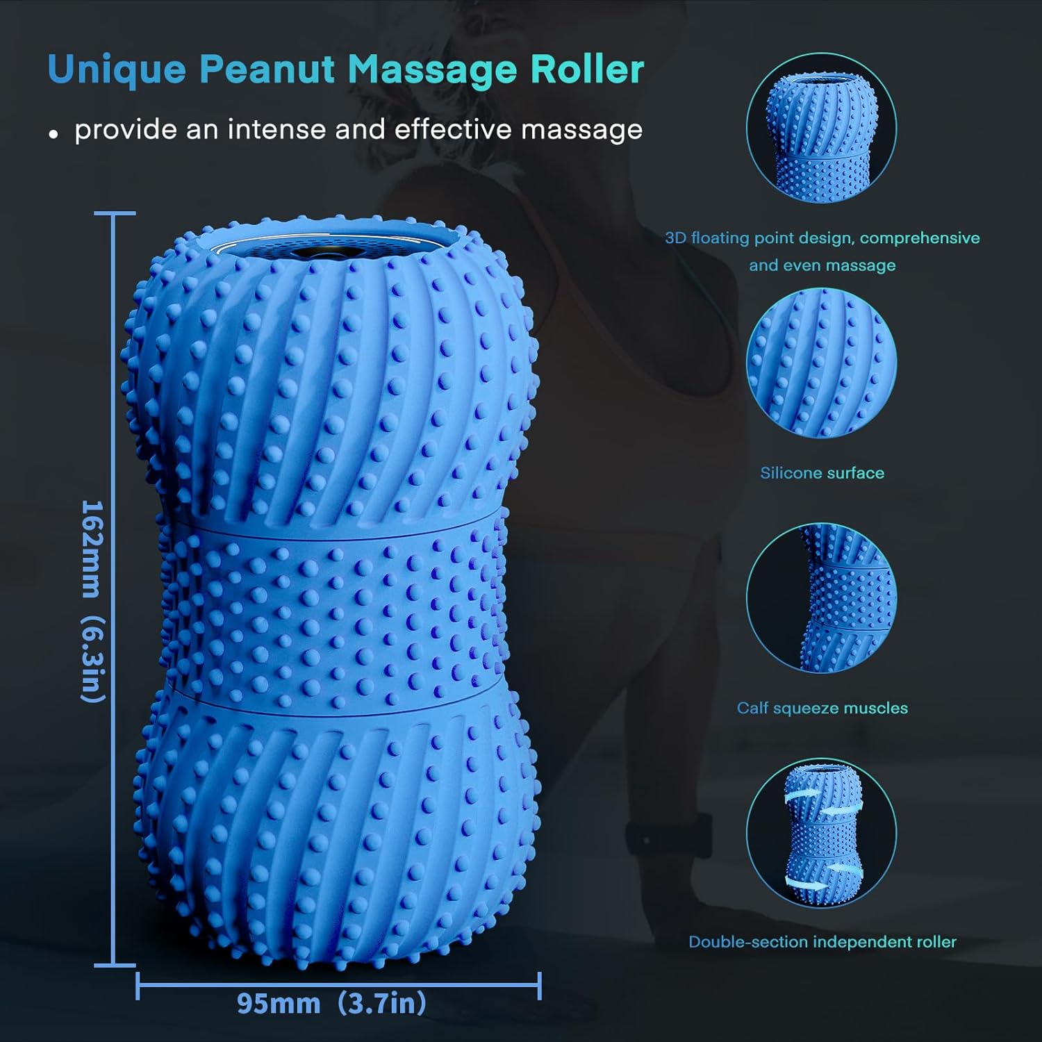 2 in 1 Vibrating Peanut Massag - Health Wellness And Fitness review and price