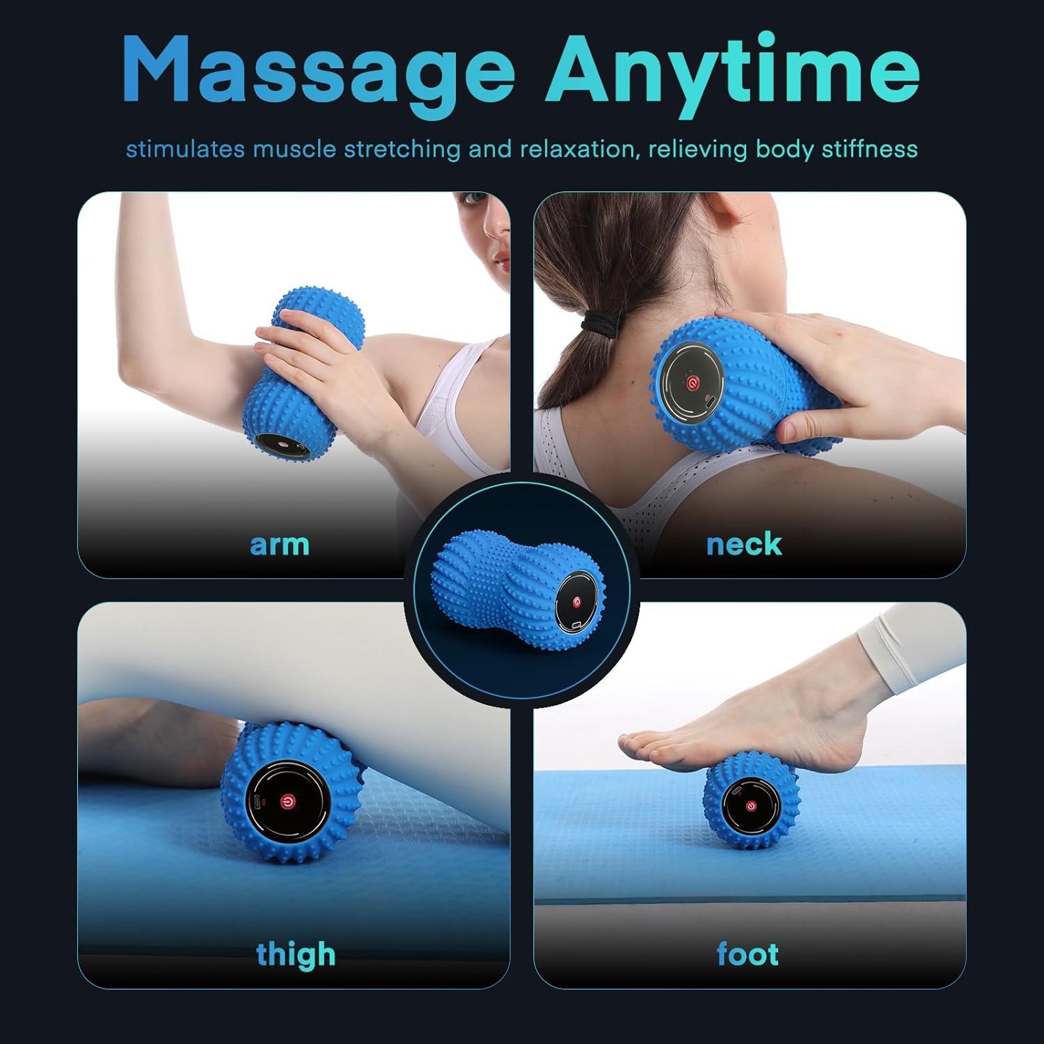 2 in 1 Vibrating Peanut Massag - Health Wellness And Fitness review and price