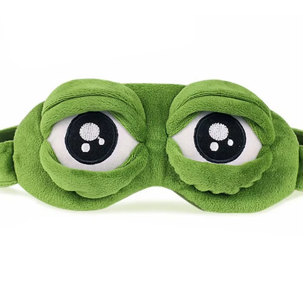 3D Sad Frog Sleep Mask Natural - Sleep Eye Mask 3D review and price