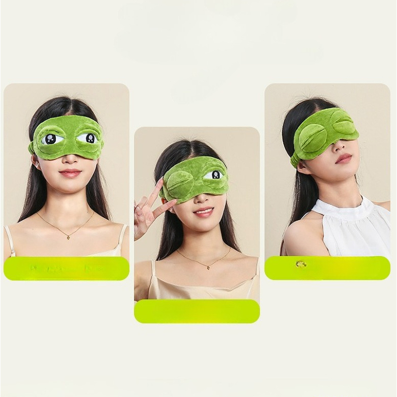 3D Sad Frog Sleep Mask Natural - Sleep Eye Mask 3D review and price