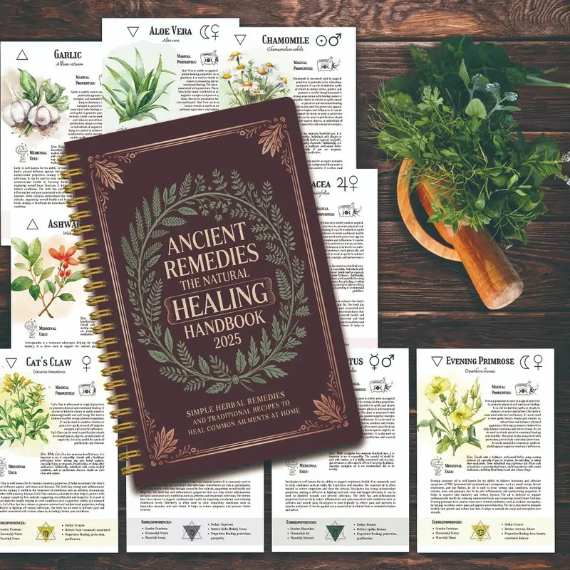 Natural Remedies Handbook with - Health & Wellness Lubbock review and price