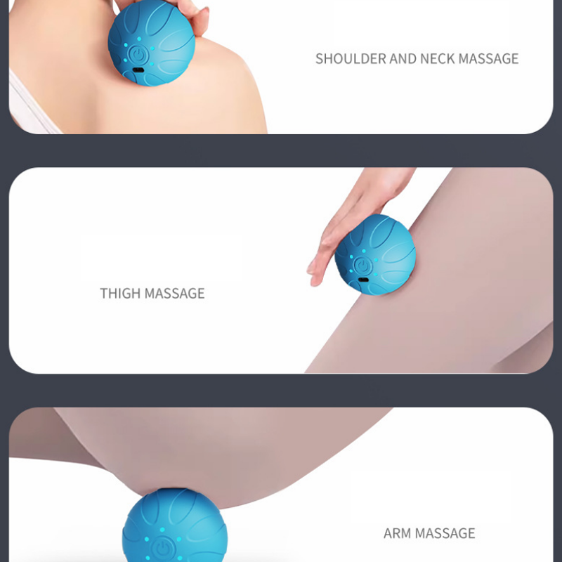 New Vibrating Massage Ball Han - Health Wellness And Fitness review and price