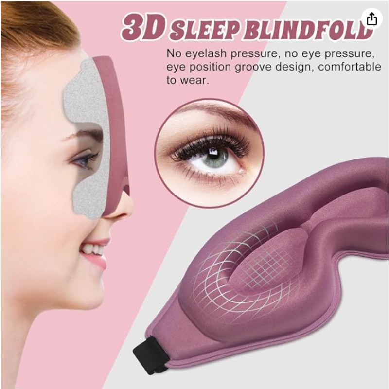2packs 3D Advanced Eye Mask fo - Sleep Eye Mask 3D review and price