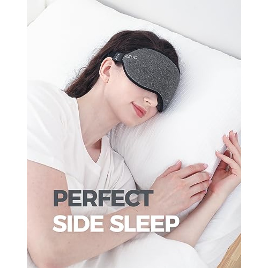 Luxury Sleep Mask for Back, Si - Sleep Eye Mask 3D review and price
