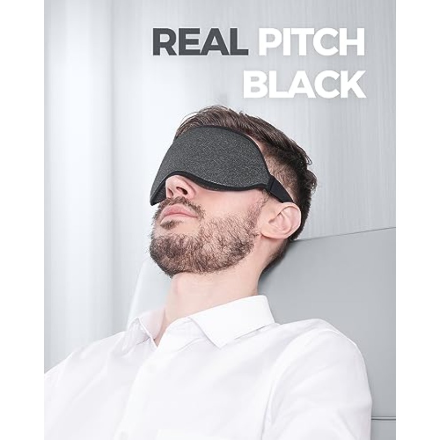 Luxury Sleep Mask for Back, Si - Sleep Eye Mask 3D review and price