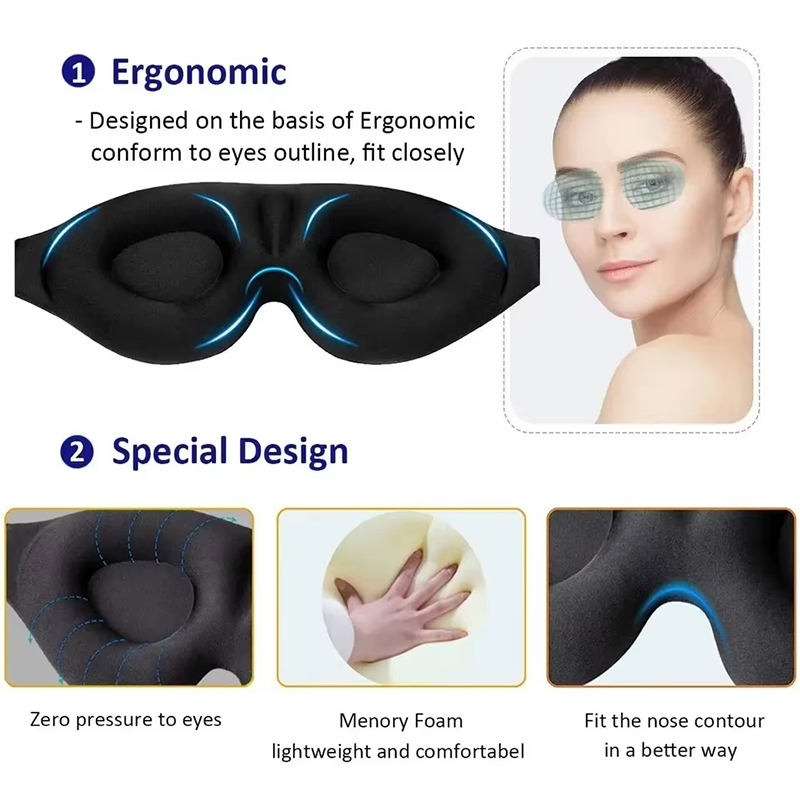 3D Memory Foam Sleep Mask Bloc - Sleep Eye Mask 3D review and price